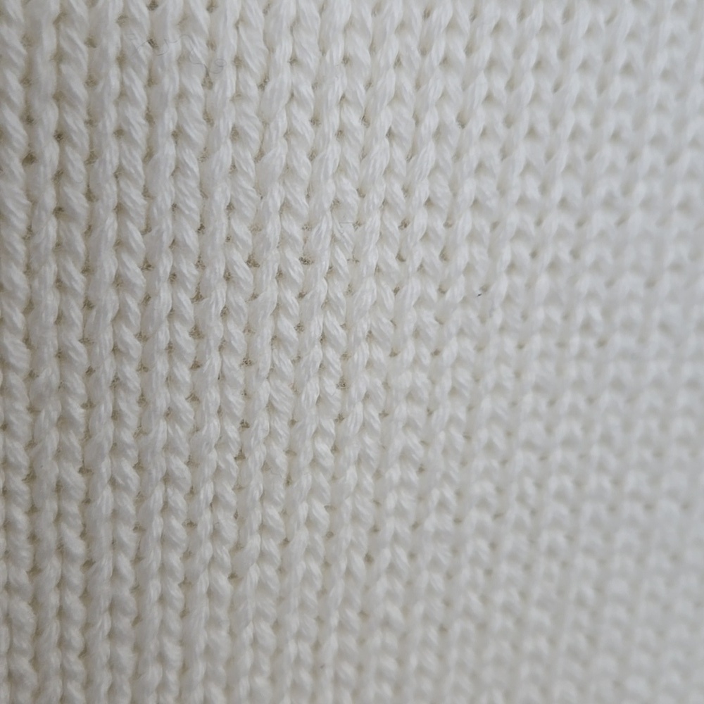 Zara Cream Ribbed Tank Top with Side Drawstring - Picture 4 of 5